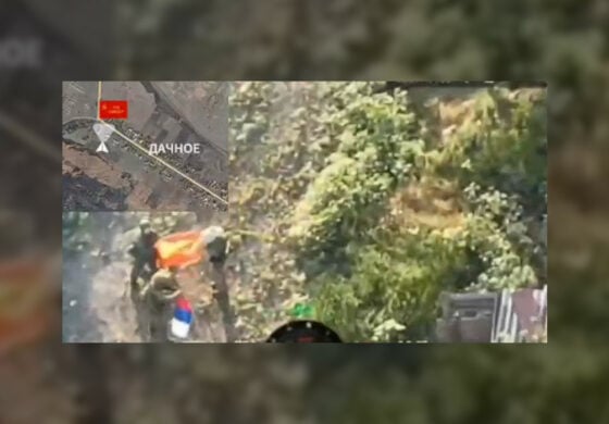 Strzelili sobie selfie z rosyjską flagą, a potem trafili do piekła [WIDEO]