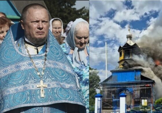 Łukaszenkowski terror: Księdza skazali na 16 lat więzienia za pomoc partyzantce, a jego świątynię puścili z dymem! (WIDEO)