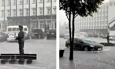 Na fali absurdu. Sowiecki pomnik odpłynął z prądem historii (WIDEO)