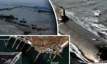 Tsunami uderzyło w bazę atomowych okrętów! Jeśli były wynurzone, to...