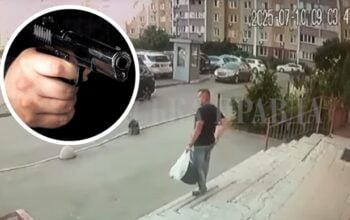 Pięć strzałów z jednego metra! Rosyjski killer zabił pułkownika SBU (WIDEO zdarzenia)