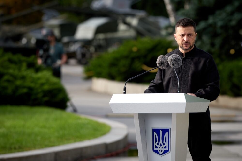 Wołodymyr Zełenski. Fot: president.gov.ua