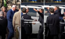 Tak przy ludziach? Minister z Luksemburga wszedł w tryb kangura (WIDEO)