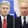 Dmitrij Pieskow i Władimir Putin. Fot: Kolaż Kremlin.ru