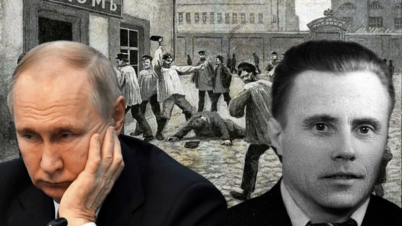 Po prawej - Władimir Putin starszy / collage / fot. archiwalna - Kremlin.ru