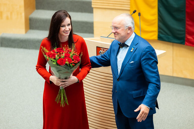 Inga Ruginienė. Fot:lrs.lt