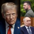 Trump, Zełenski i Putin