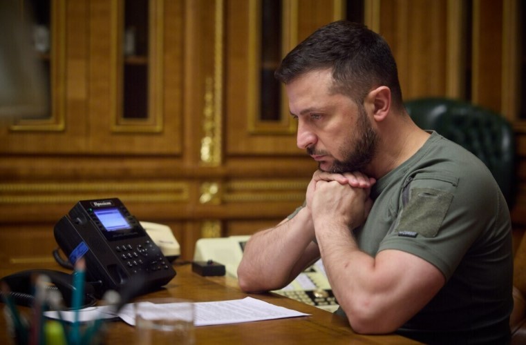 Zdjęcie z kanału Wołodymyra Zełenskiego w Telegramie https://24tv.ua/zelenskiy-rozkriv-detali-rozmovi-trampom_n2888084