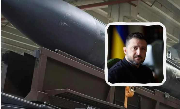 Produkcja masowa rakiet wkrótce ruszy na Ukrainie / kolaż UNIAN, zdjęcie t.me/V_Zelenskiy_official, zrzut ekranu