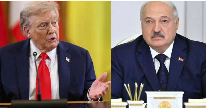 Donald Trump i Aleksander Łukaszenka. Fot: The White House / president.gov.by