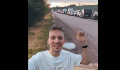 Radość 22-letnich Ukraińców. Zełenski pozwolił im wyjeżdżać do Polski! (WIDEO)