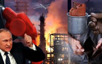 Benzynowa agonia ruszyła od wschodu! Putin miota się w paliwowej matni (WIDEO)
