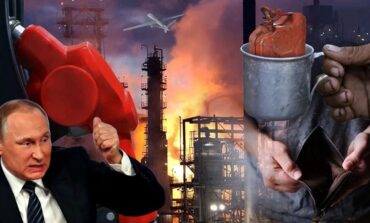 Benzynowa agonia ruszyła od wschodu! Putin miota się w paliwowej matni (WIDEO)