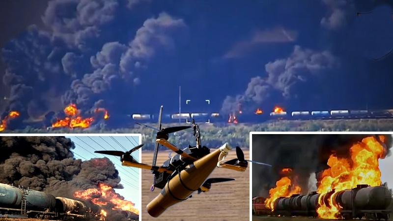 Collage / screeny z nagrań - pododdział Ronin
