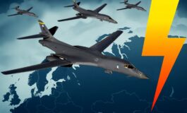 A spróbujcie coś wyciąć! Jądrowe bombowce USA błyskawicznie osaczyły Rosjan od północy