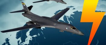 A spróbujcie coś wyciąć! Jądrowe bombowce USA błyskawicznie osaczyły Rosjan od północy