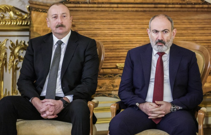 Nikol Paszynian i Ilham Alijew