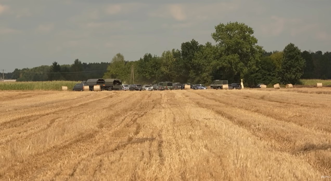 Przyleciał z Białorusi i rozbił się 100 km. od Warszawy!
