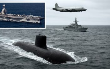 Rosyjski okręt podwodny w potrzasku! NATO zaciska sieć