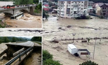 "Rosyjski raj" zdruzgotany! Kataklizm niszczył wszystko na swej drodze (WIDEO)