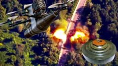 Bum! Rosjanie odcięci! Dronem mostu nie wysadzi? Wysadzi, wysadzi, jak ruski saper pomoże…