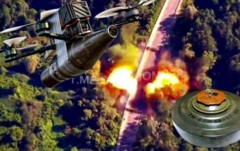 Bum! Rosjanie odcięci! Dronem mostu nie wysadzi? Wysadzi, wysadzi, jak ruski saper pomoże...