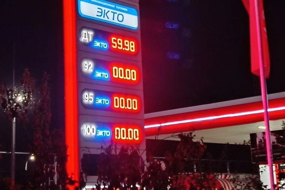 Aktualne ceny na rosyjskiej stacji beznzynowej