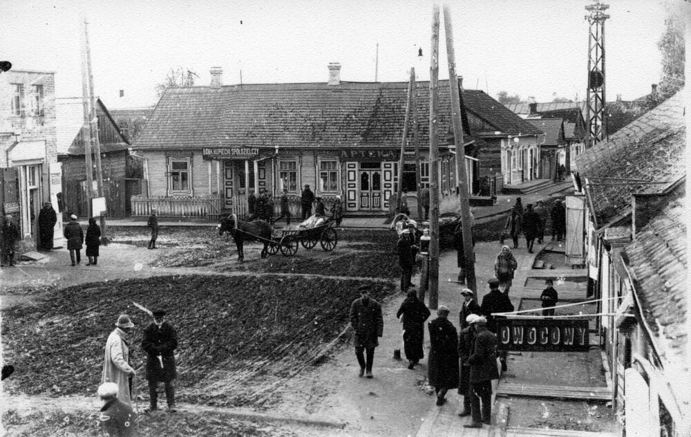Dawidgródek. Widok z 1936. Autor nieznany, fot: wikipedia/Domena Publiczna
