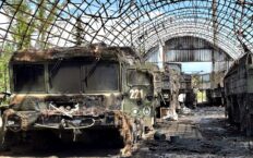 Totalny pogrom – 6 wozów wyrzutni Iskander na raz! (FOTO)