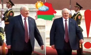 150 kg dyktatury toczy się po chińskim dywanie (WIDEO)