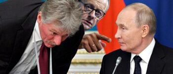 Kriegsverbrecher! Putina zatkało z wściekłości