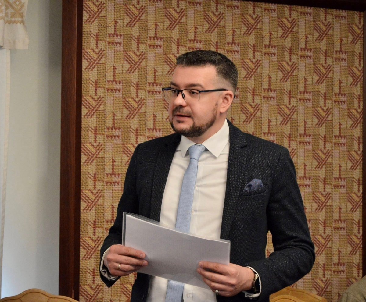 Prezes Ukraińskiego Instytutu Pamięci Narodowej Ołeksandr Ałfiorow
