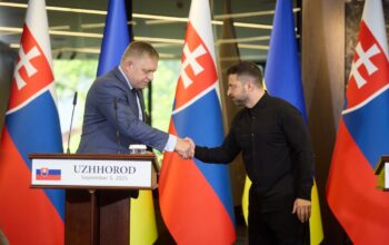 Spotkanie Zełenskiego z Ficą. Słowacja wspiera Ukrainę w jej dążeniu do UE