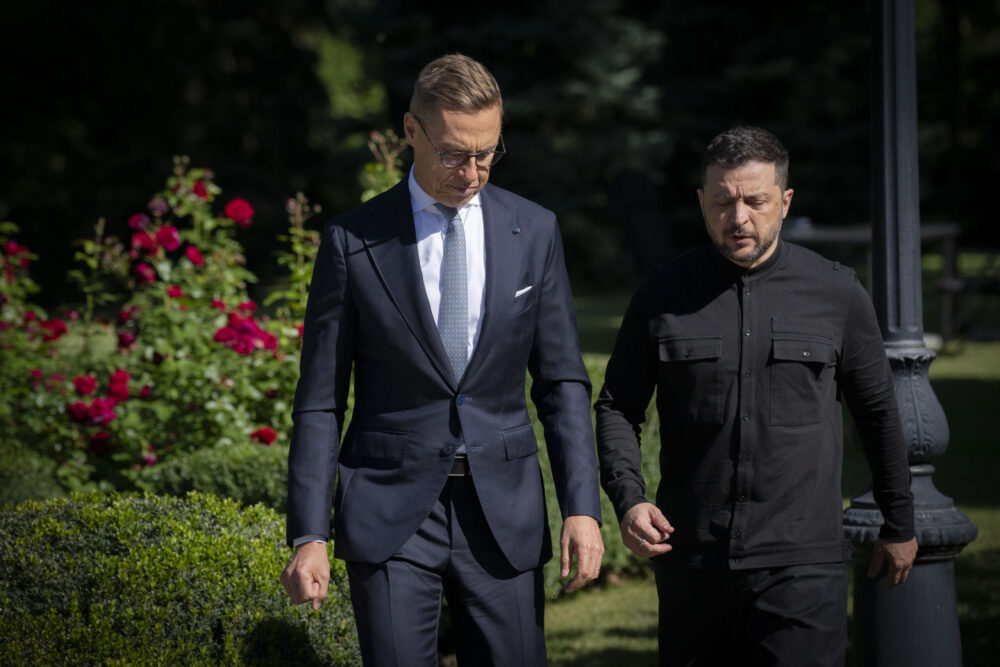 Alexander Stubb i Wołodymyr Zełenski w Kijowie 11.09.2025. Fot: x.com/ZelenskyyUa