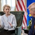 Ursula von der Leyen i Donald Trump