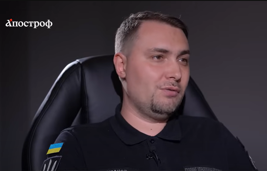 Generał Kyryło Budanow. Fot: PrtSc/youtube.com/@ApostropheTV