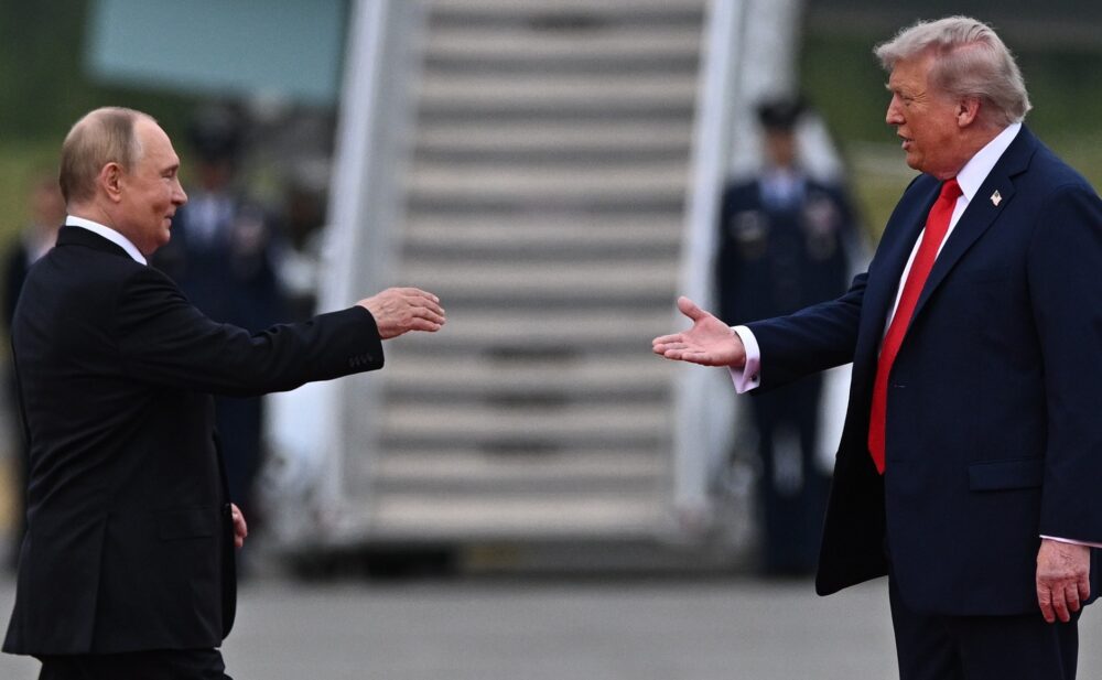 Spotkanie Putina i Trumpa w Anchagore na Alasce. Fot: Kremlin.ru/ria.ru