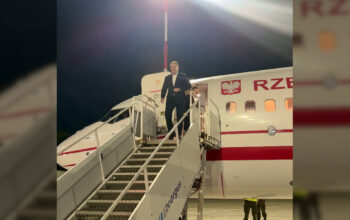 Prezydent Nawrocki przybył do Wilna. Znamy plan wizyty