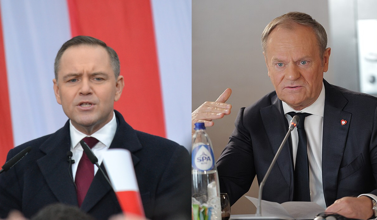 Prezydent Karol Nawrocki i premier Donald Tusk