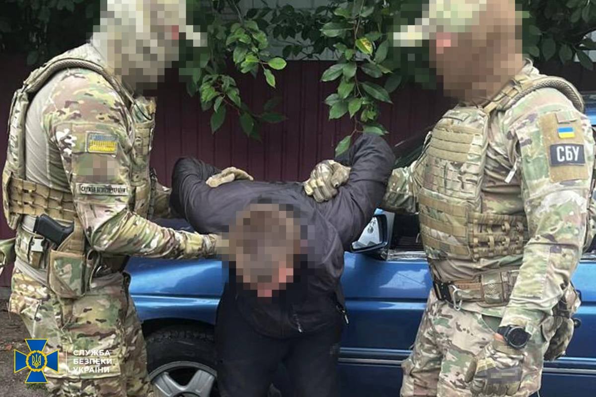 zatrzymany przez SBU zdrajca