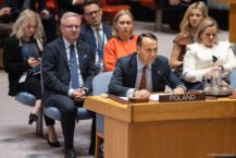 Radosław Sikorski na forum ONZ: „Rosyjskie prowokacje eskalują, to dowód słabości reżimu”