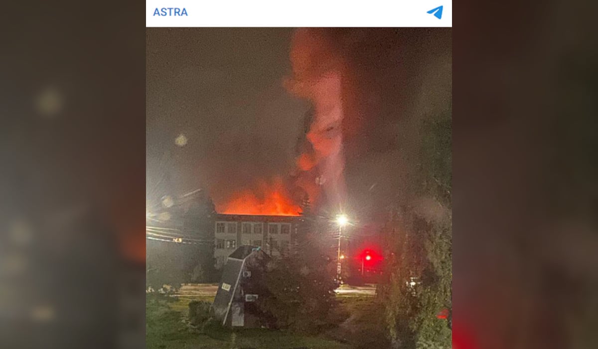 Atak w obwodzie briańskim