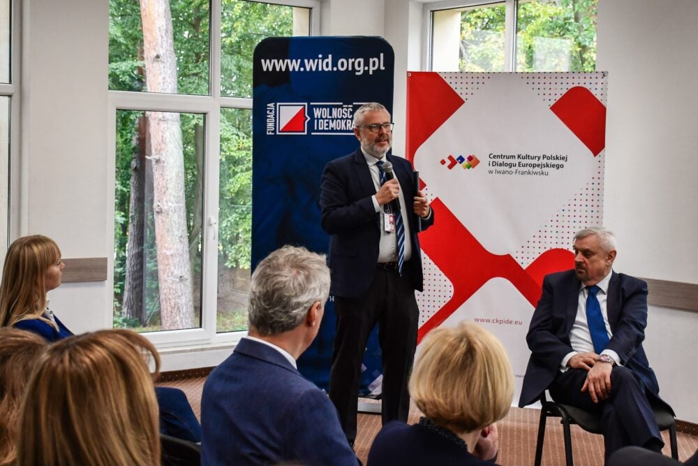 Zjazd Organizacji Mniejszości Polskiej na Ukrainie. Fot: Centrum Kultury Polskiej i Dialogu Europejskiego w Iwano-Frankiwsku
