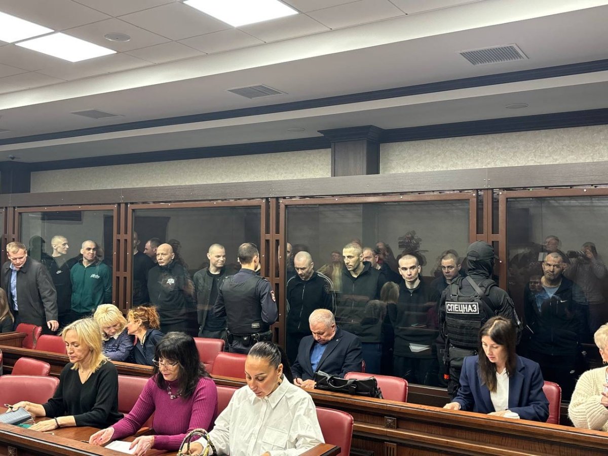 Ukraińscy jeńcy z batalionu Ajdar przed rosyjskim sądem