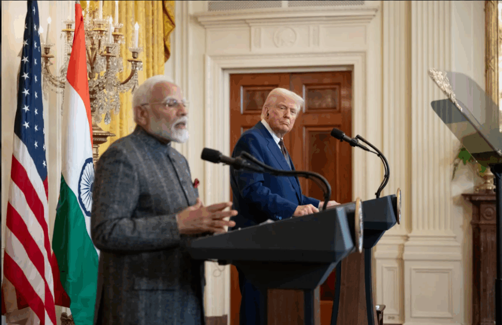 Narendra Modi i Donald Trump. Fot: whitehouse.gov