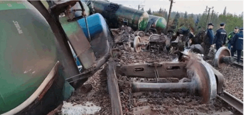 Rosja: Wysadzili w powietrze linie Psków – Petersburg. Sparaliżowana logistyka wojskowa