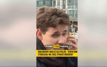 Polska reporterka nie spodziewała się takiej odpowiedzi. Białorusin rozbił bank szczerości!
