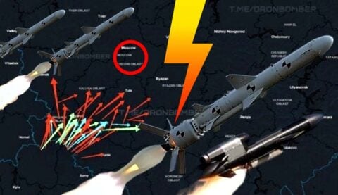 Rakiety poleciały! Walą w Moskwę wszystkim, co mają