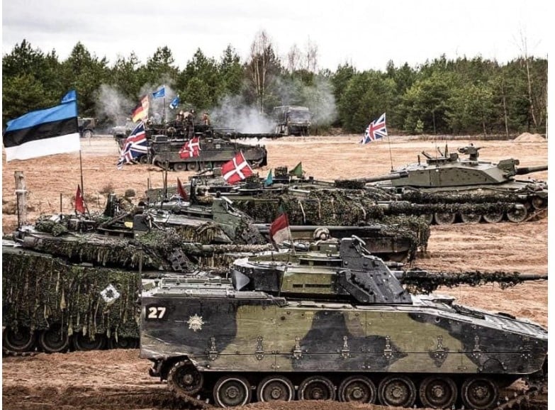 Ćwiczenia wojsk NATO. Fot. facebook.com/NATO