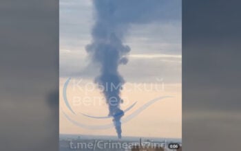 Kolumny dymu nad Krymem. Trafili w dziesiątkę!